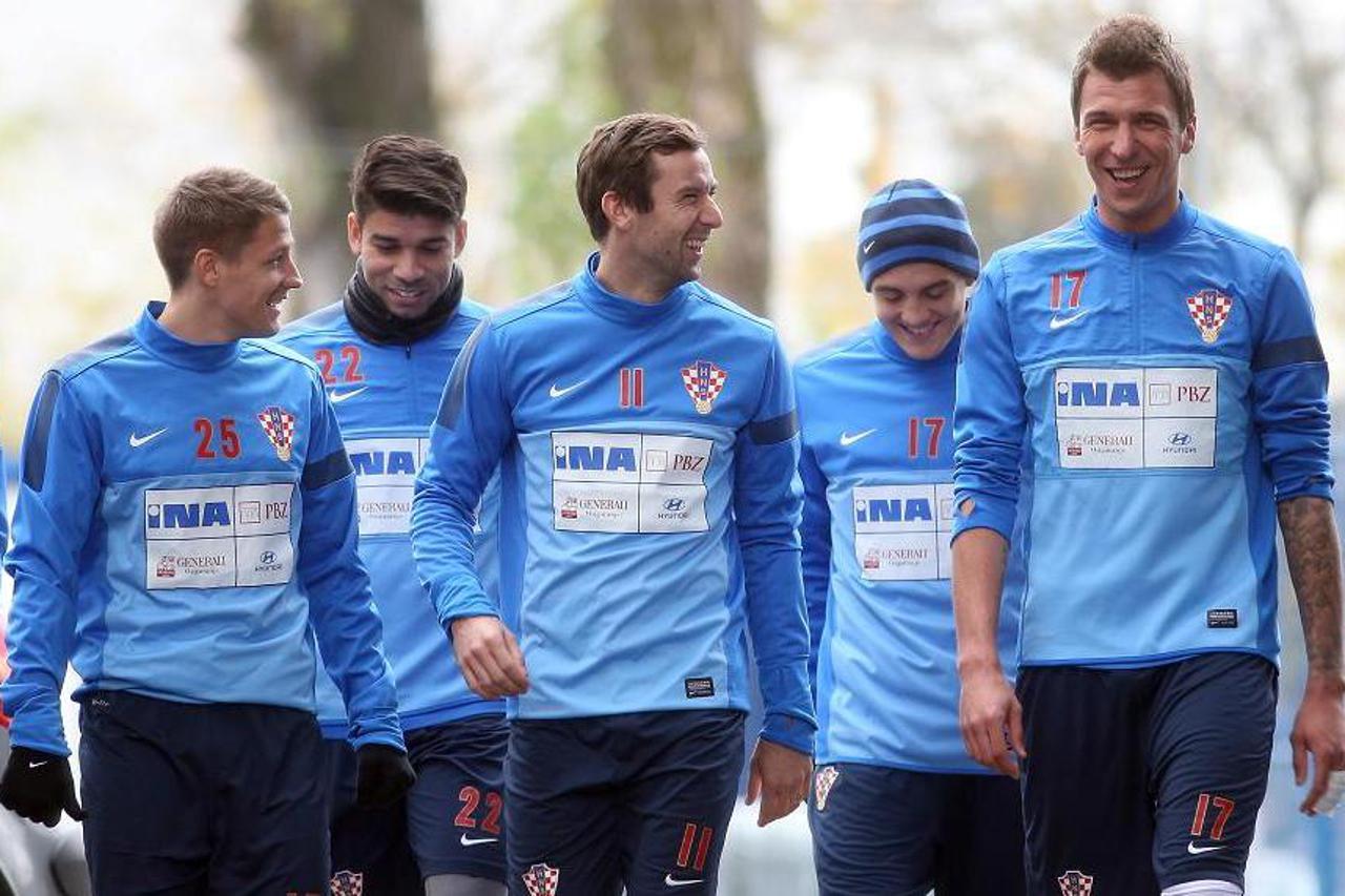 Hrvatska reprezentacija trening