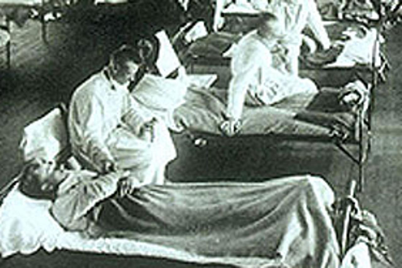 Bolesnici oboljeli od Španjolske gripe