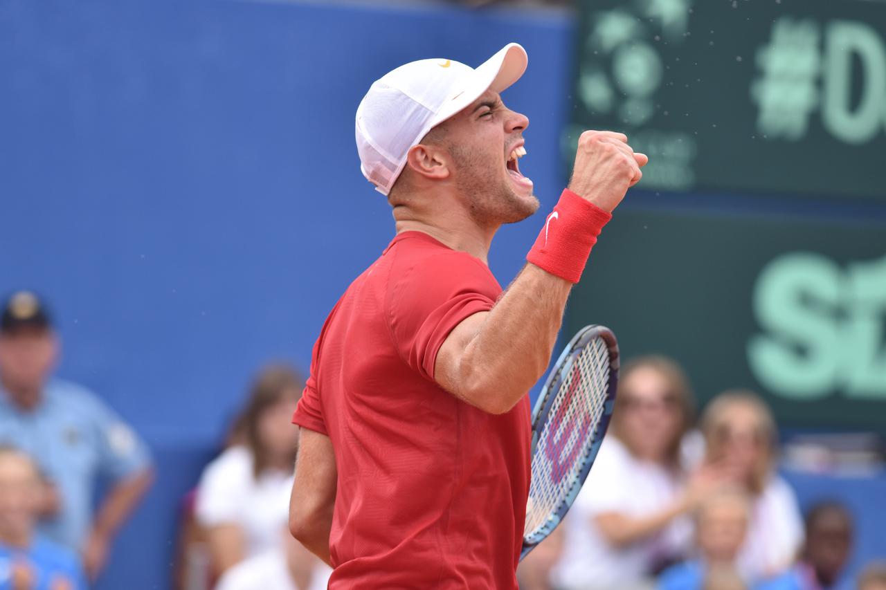 Borna Ćorić Frances Tiafoe Davis kup
