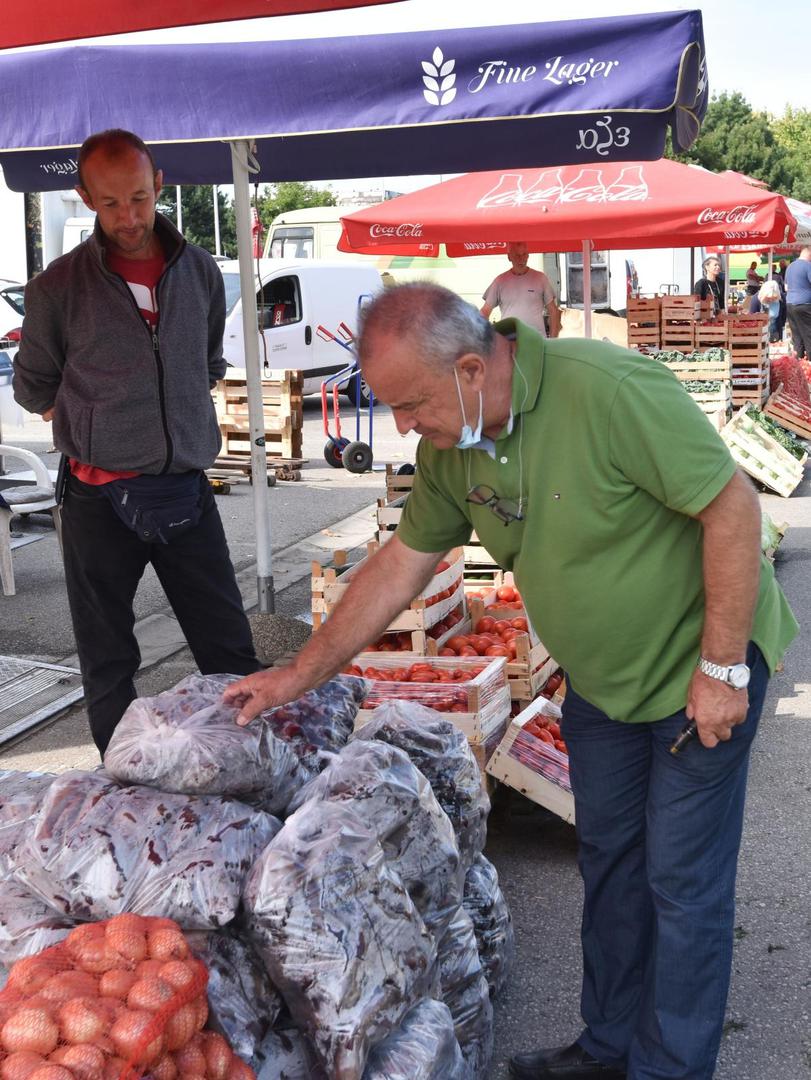 01.09.2021., Zagreb - Reportaza sa Zelene trznice. Photo: Davorin Visnjic