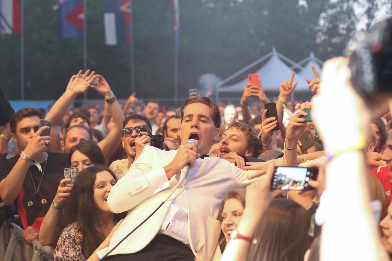 Koncert grupe The Hives na INmusic festivalu