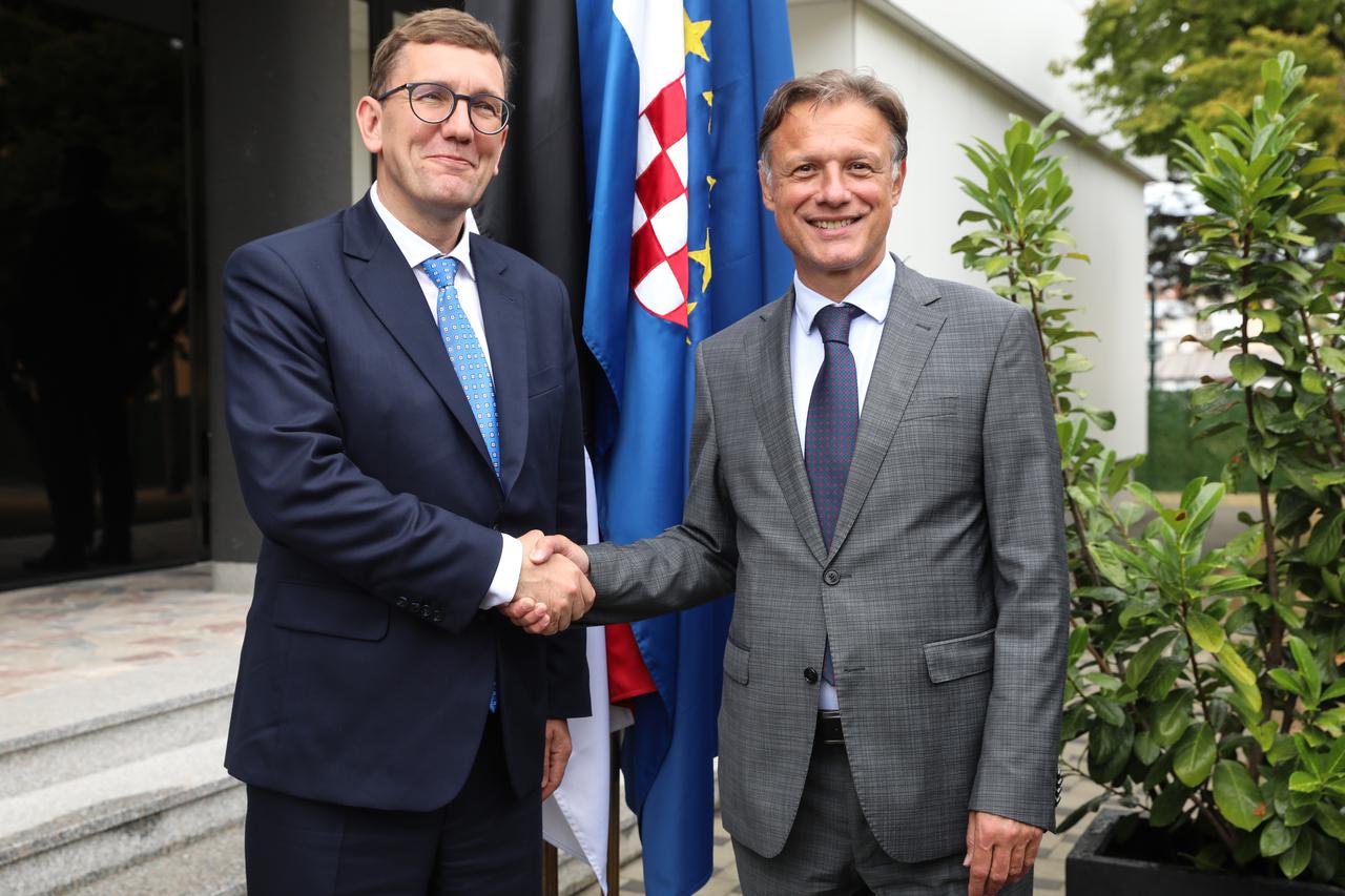Zagreb: Gordan Jandroković  primio estonskog predsjednika Vlade