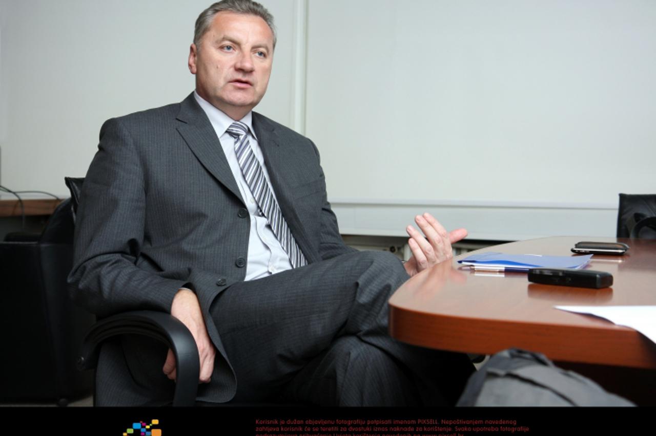 \'08.01.2010., Zagreb - Djuro Popijac, ministar gospodarstva. Photo: Tatjana Tadic/Poslovni dnevnik/PIXSELL\'