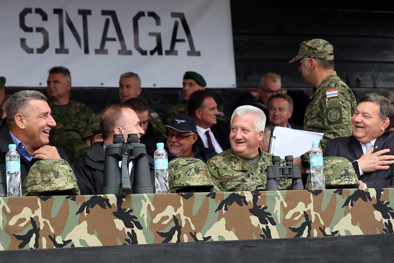 Gotovina, Markač i Krstičević nazočili vojnoj vježbi Velebit 18  Kategorije
