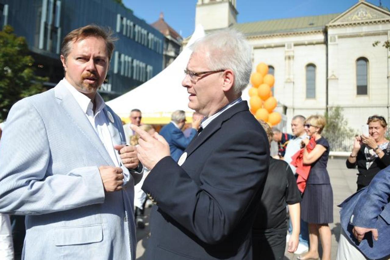 Ivo Josipović i Siniša Varga 