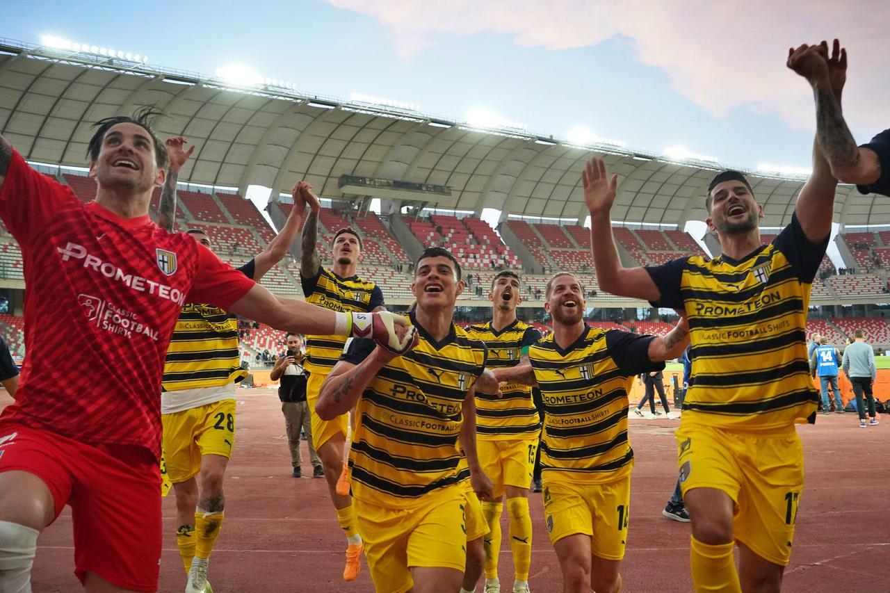 Italian soccer Serie B match - SSC Bari vs Parma Calcio