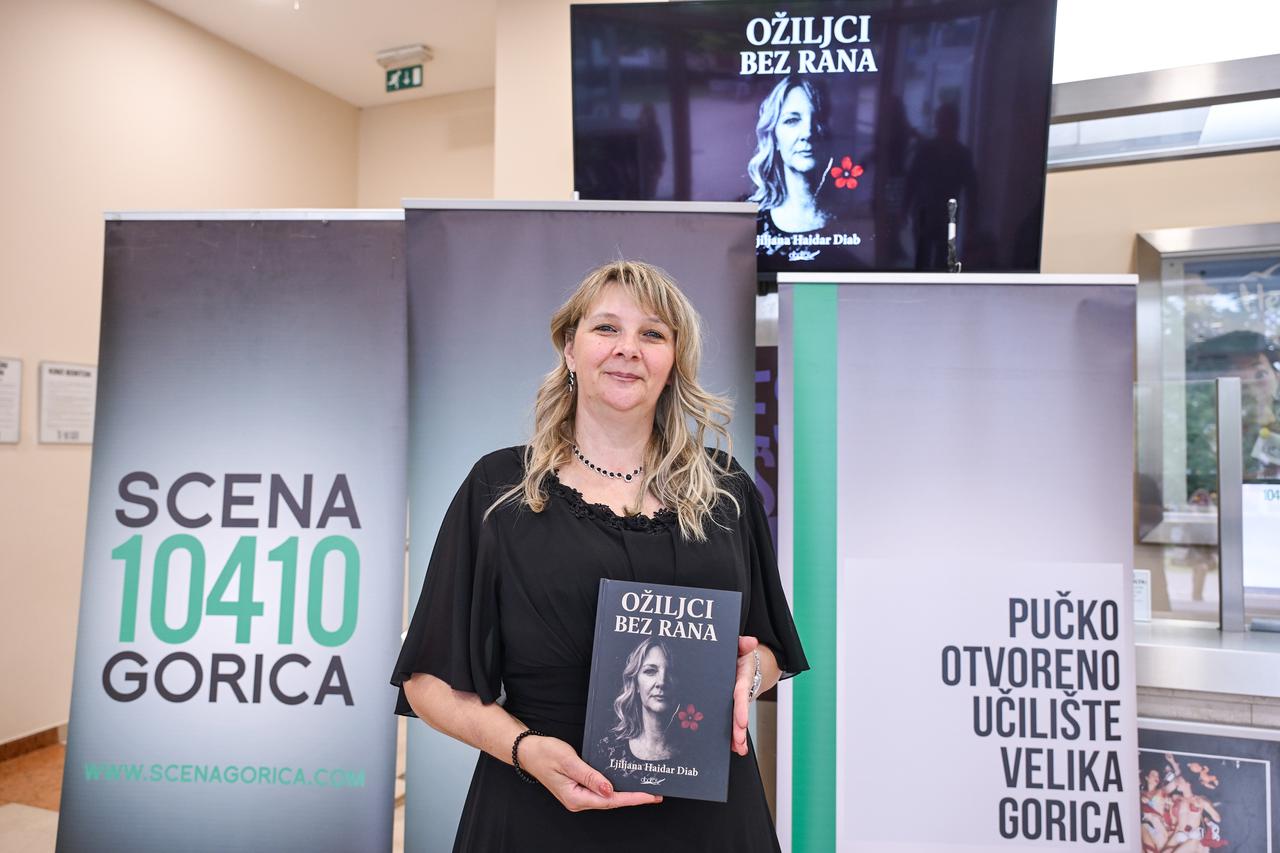 Velika Gorica: Predstavljanje knjige "Ožiljci bez rana" autorice Ljiljane Haidar Diab