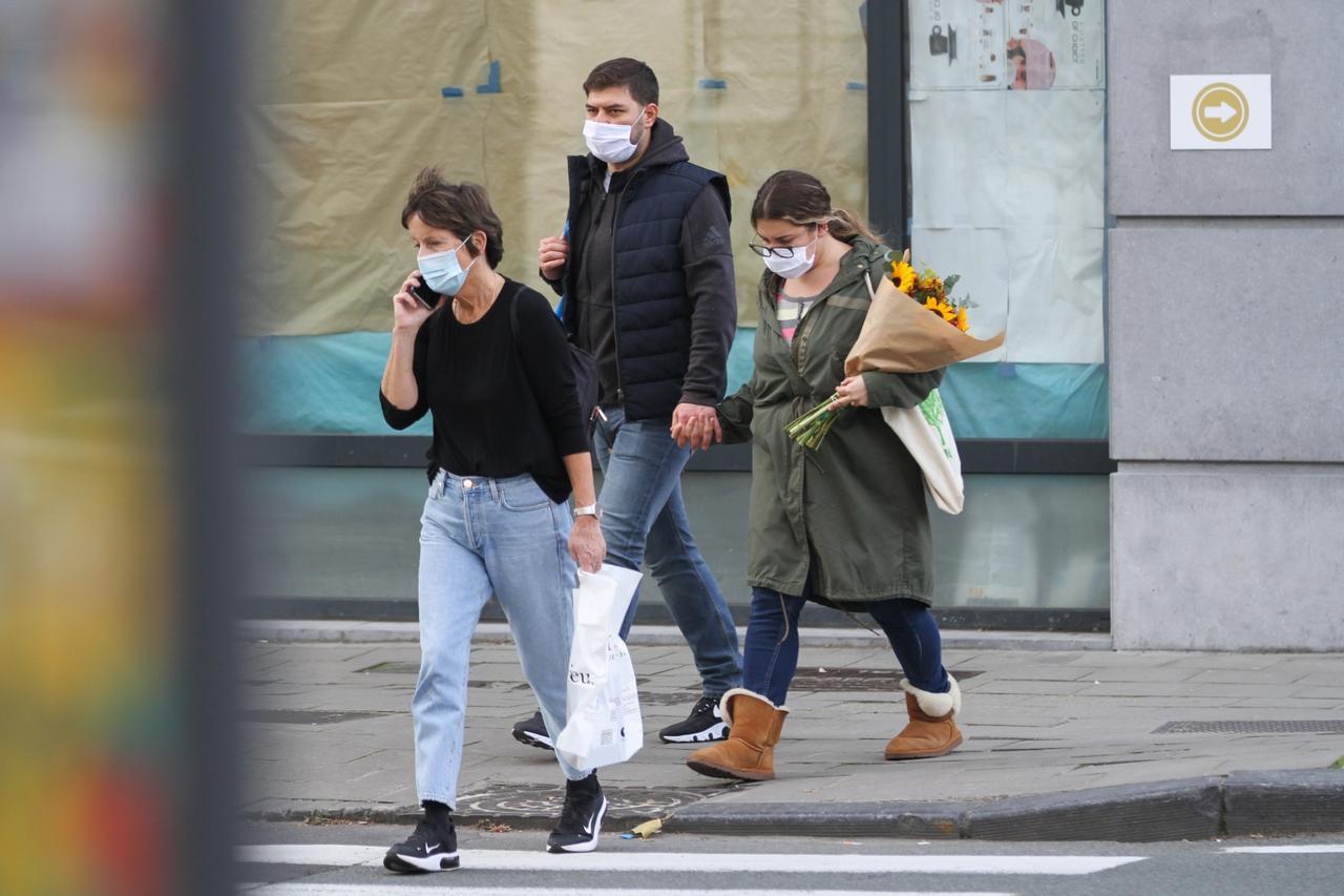 BELGIUM-BRUSSELS-COVID-19 CASES