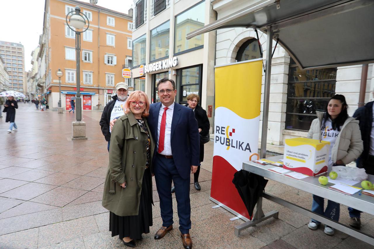 Rijeka: Damir Vanđelić sa suradnicima na Korzu