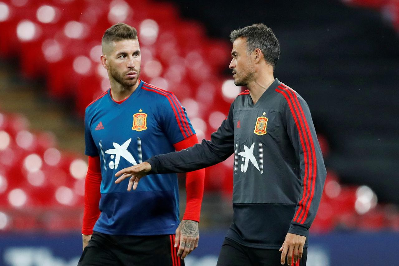 FILE PHOTO: UEFA Nations League - Spain Training