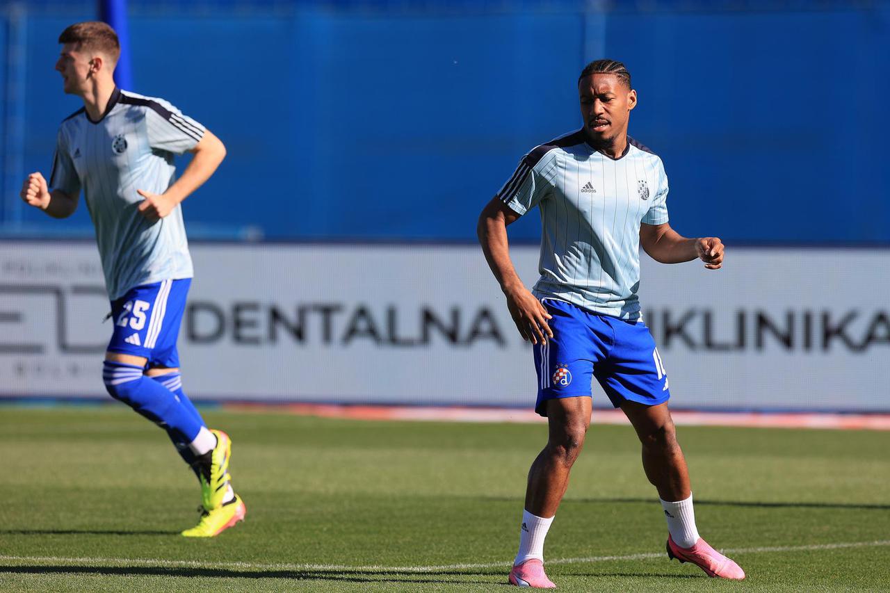 Zagreb: Zagrijavanje uo?i utakmice 29. kola SuperSport HNL-a, GNK Dinamo - NK Istra