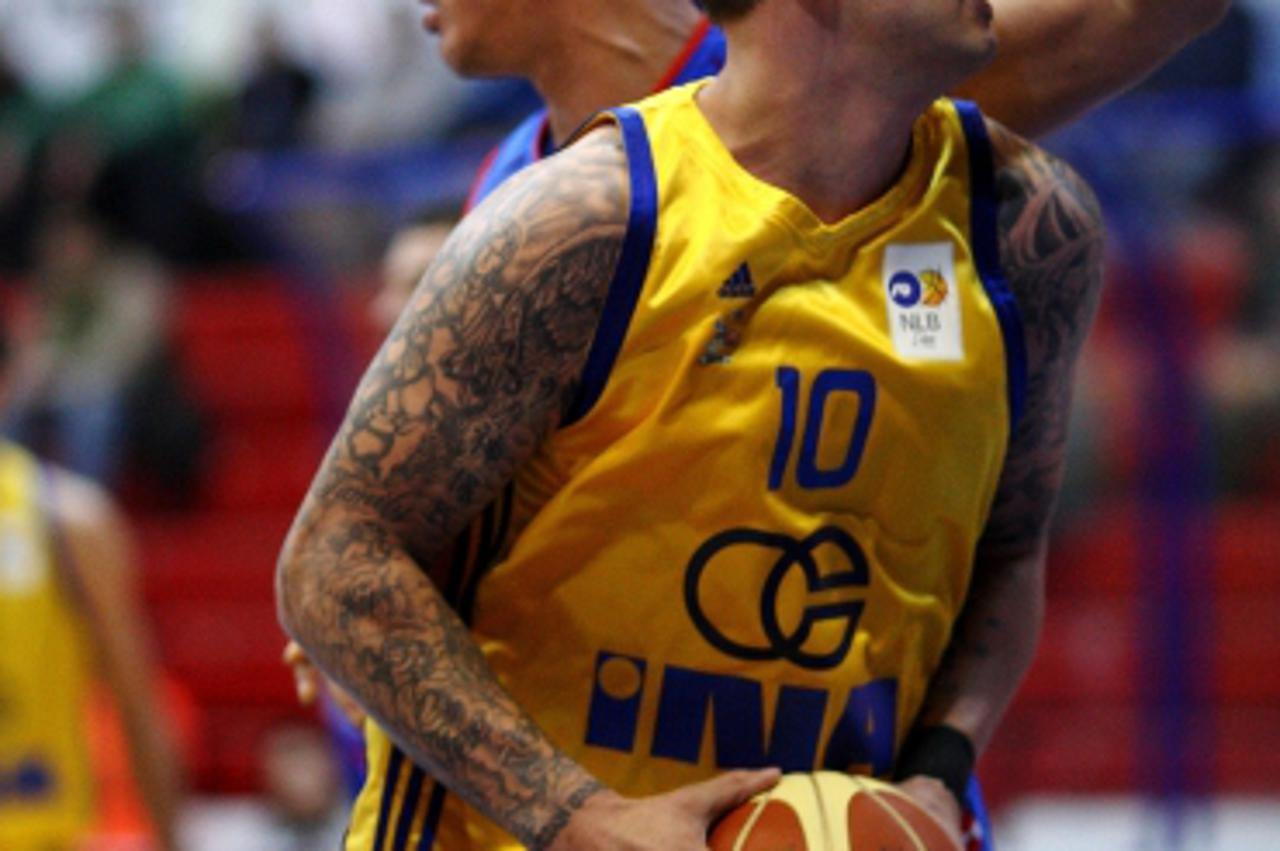 '20.02.2011., Kosarkaski centar Drazen Petrovic, Savska 30, Zagreb - NLB liga, 21. kolo, Zagreb CO - Siroki TT Kabeli. Mario Kasun.  Photo: Zeljko Hladika/PIXSELL'