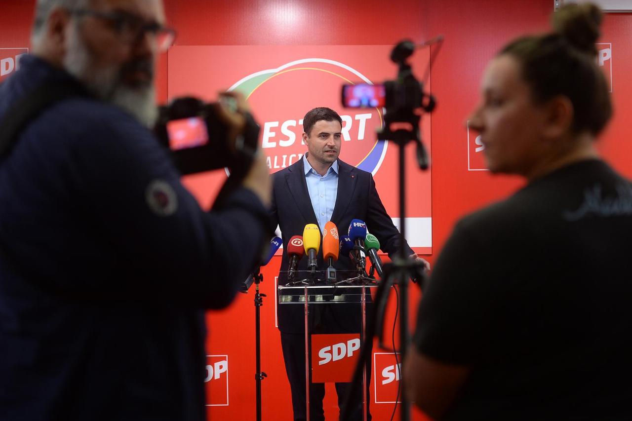 Zagreb: Davor Bernardić podnio ostavku na mjesto predsjednika SDP-a