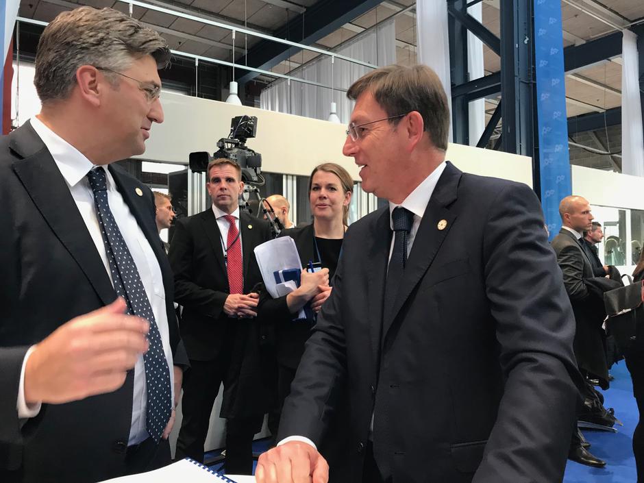 Andrej Plenković i Miro Cerar