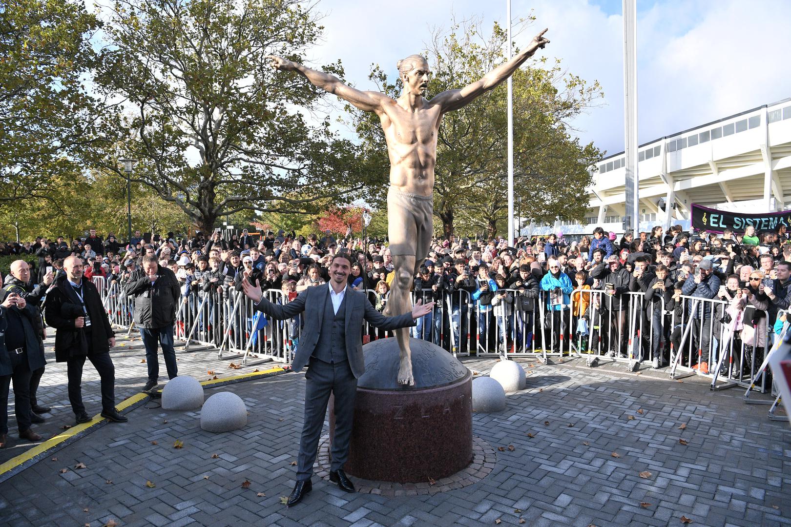 Kada dođete u New York, imate Kip slobode. Kada dođete u Švedsku, Kip Zlatana. Nevažno odakle ste došli, gdje živite, kako izgledate, ovaj kip je simbol da je sve moguće - kazao je Zlatan Ibrahimović