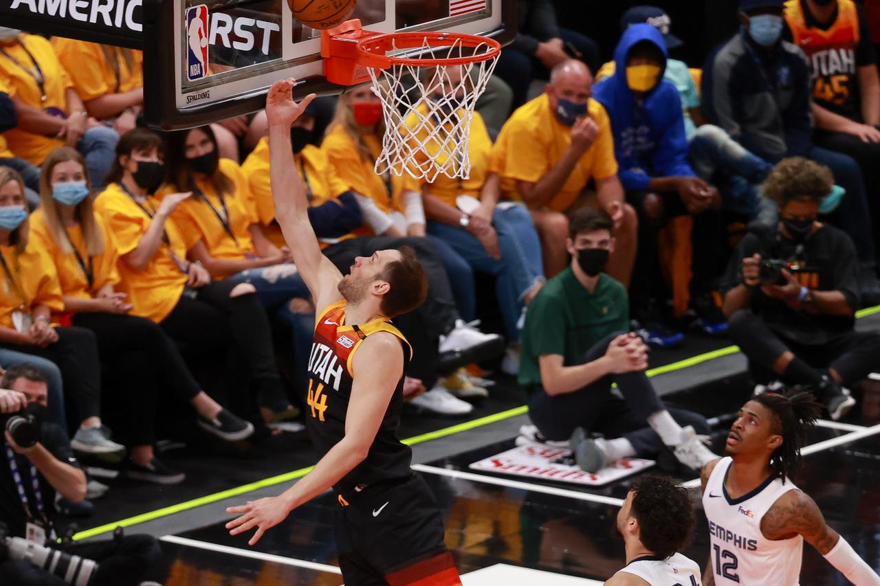 NBA: Playoffs-Memphis Grizzlies at Utah Jazz