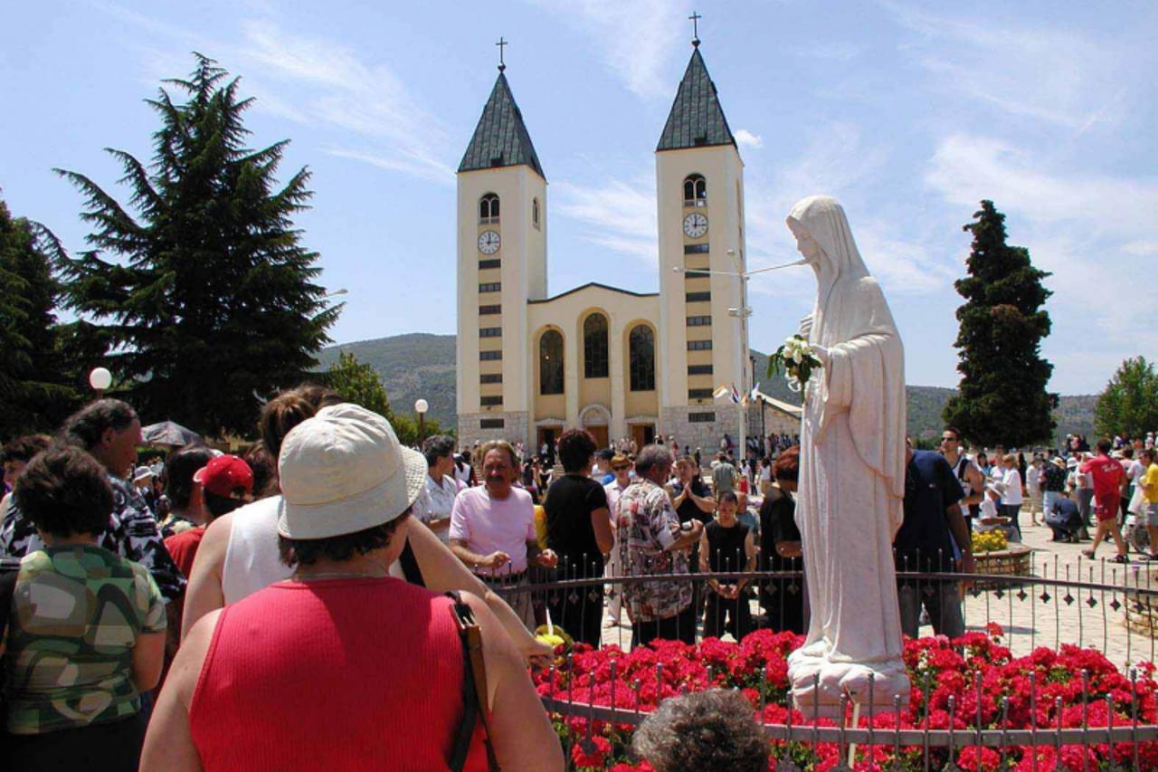 'Detalj iz Medjugorja Photo: Mile Pavlovic/Vecernji list'