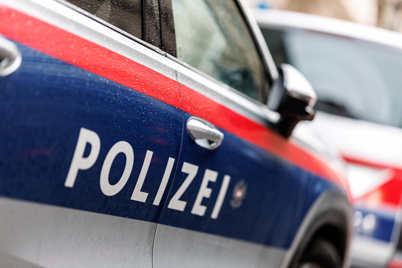 Police car from Austria at the security conference