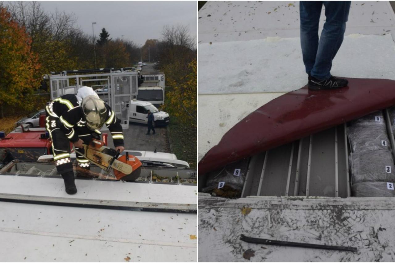 Zagrebačka policija u kamionu pronašla više od 90 kila marihuane