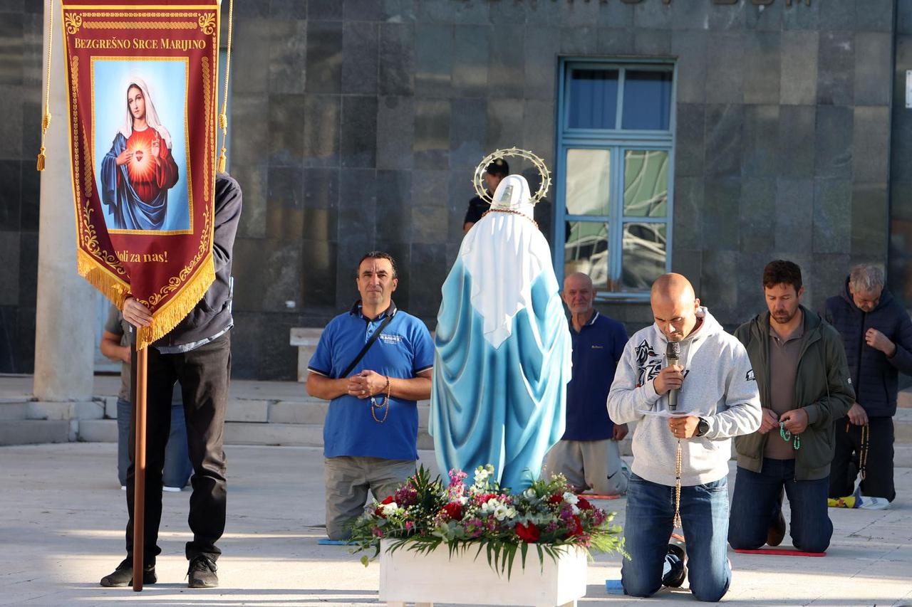 Šibenik: Molitva muške krunice prve subote u mjesecu