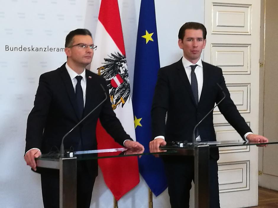 Marjan Šarec i Sebastian Kurz