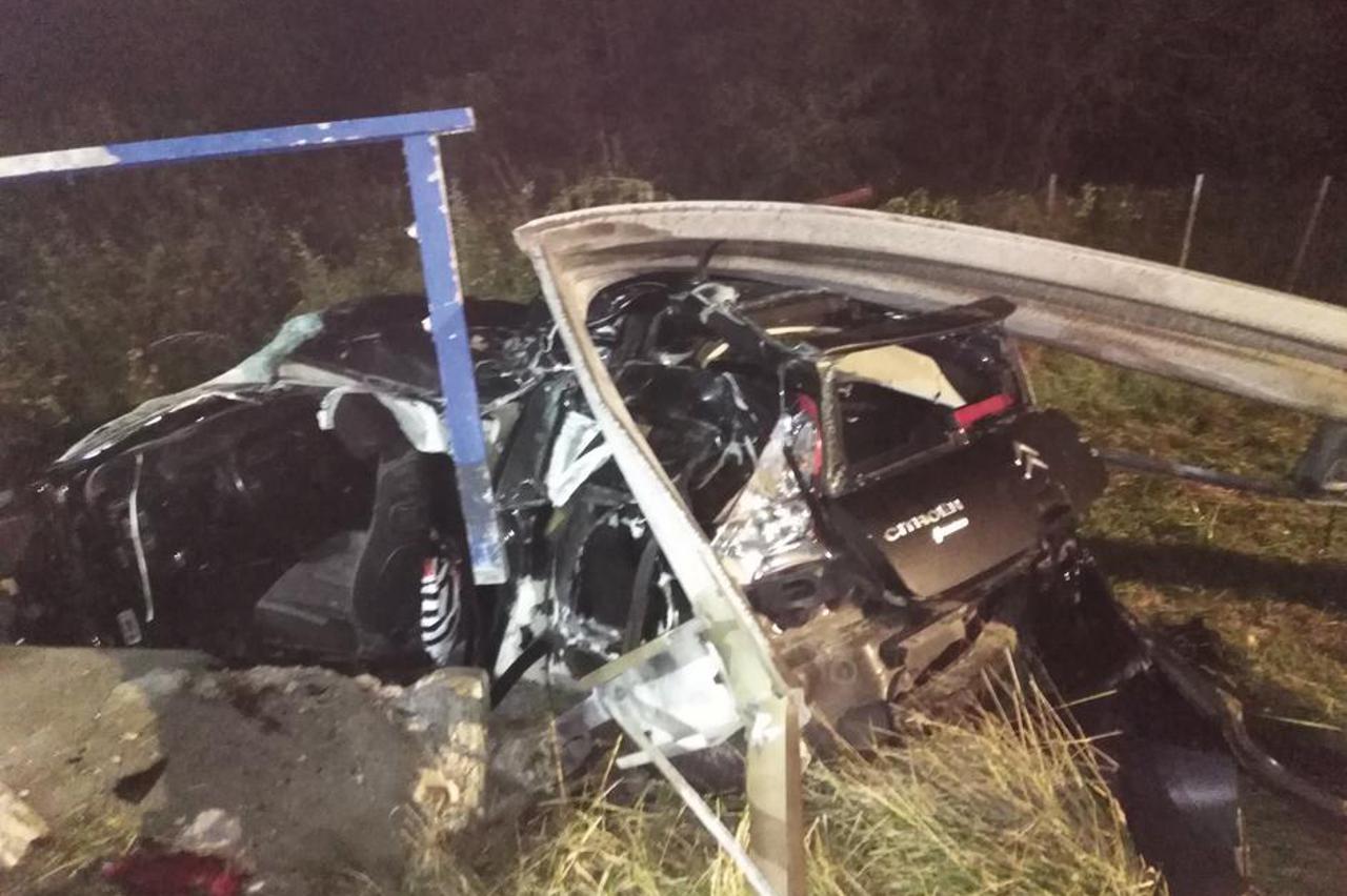 Nesreća na autocesti kod Križa