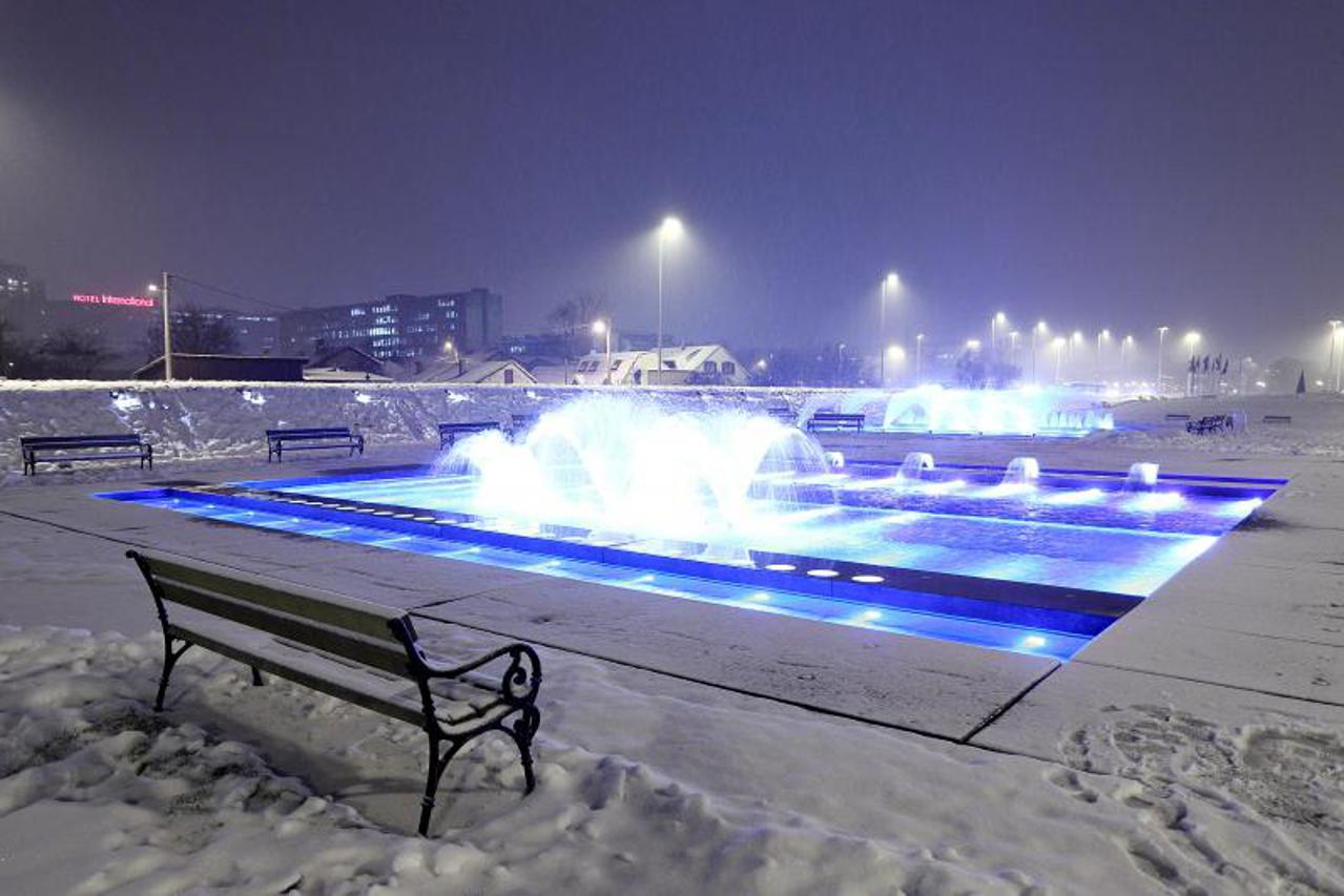Zagreb pod snijegom 