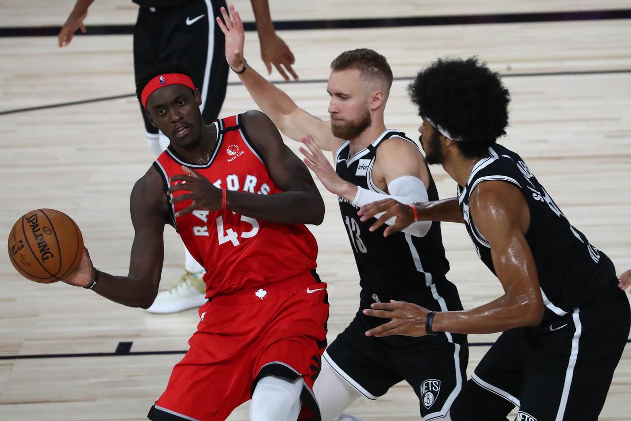 NBA: Playoffs-Toronto Raptors at Brooklyn Nets