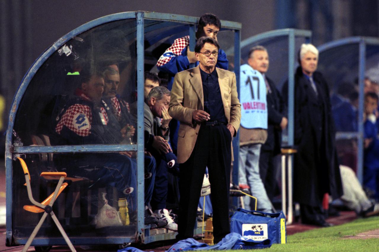 Zagreb: Kvalifikacije za EP u nogometu, Hrvatska - Jugoslavija, 9.10.1999. 