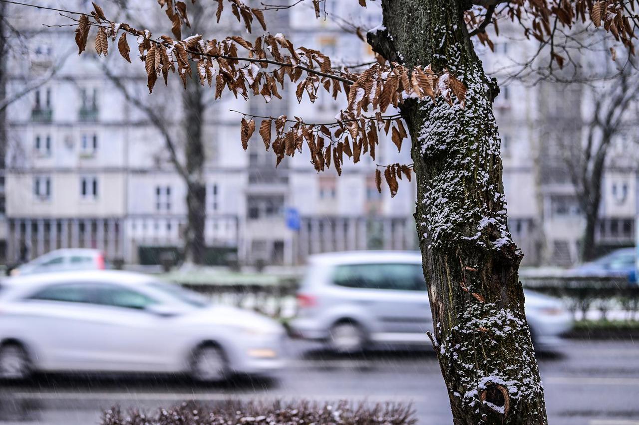 Zagreb: Zimski uvjeti u gradu