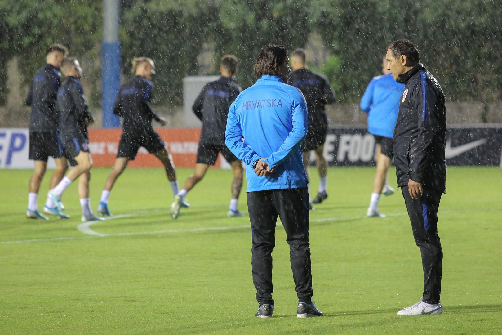 Hrvatska će na Hitrec-Kacianu trenirati i u utorak i srijedu, dok u četvrtak leti prema Slovačkoj. 