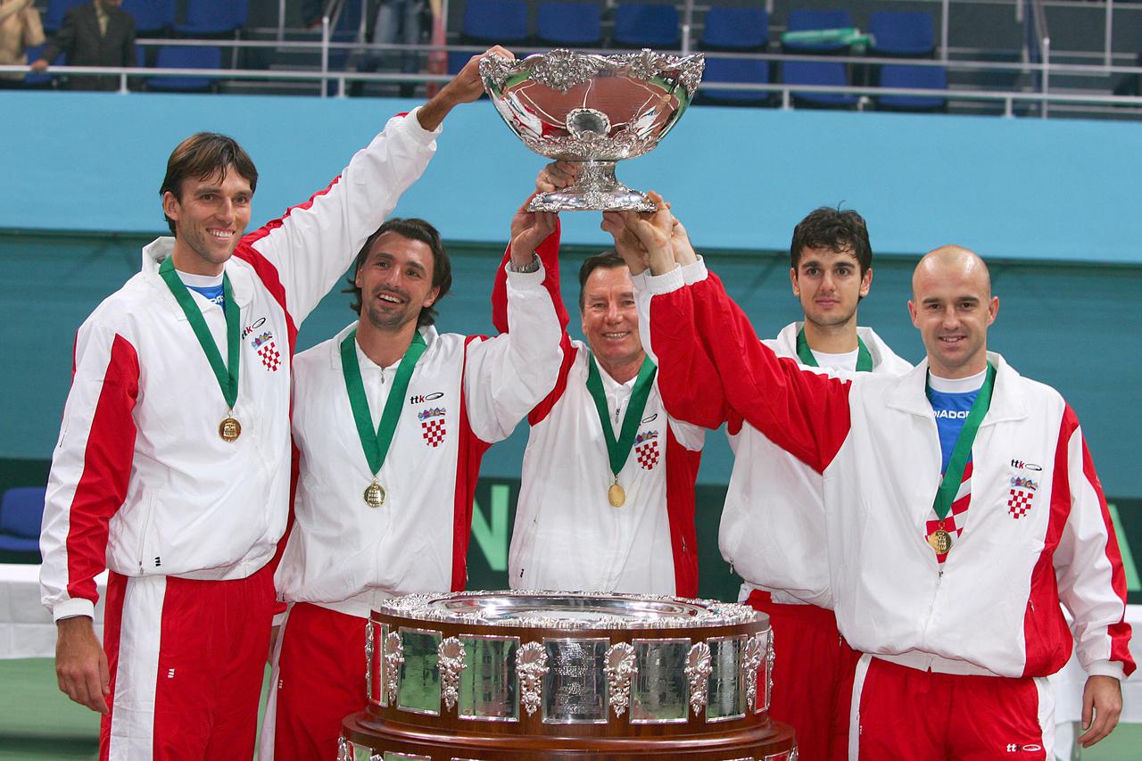 Hrvatska je pobjedila Slovacku u finalu Davis Cupa 2005. godine