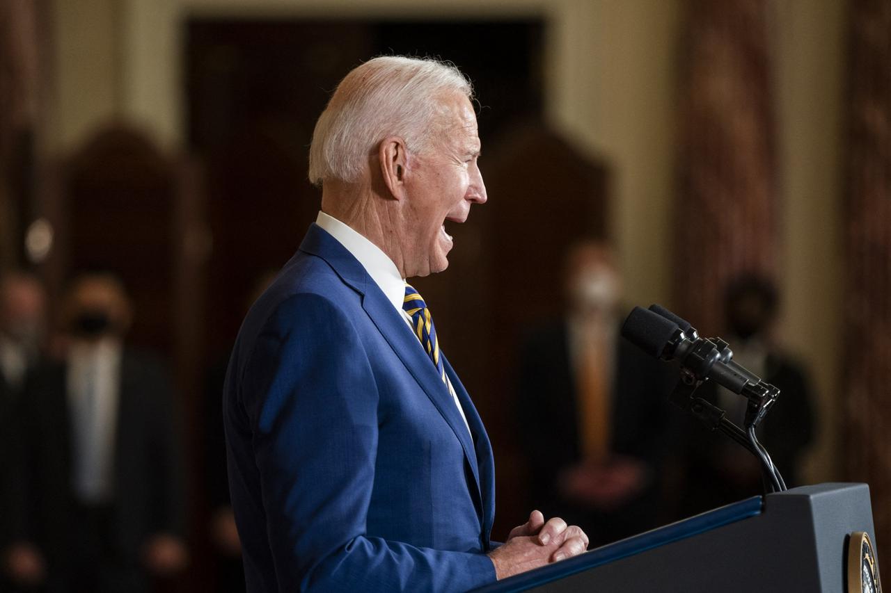 Biden addresses State Department staff