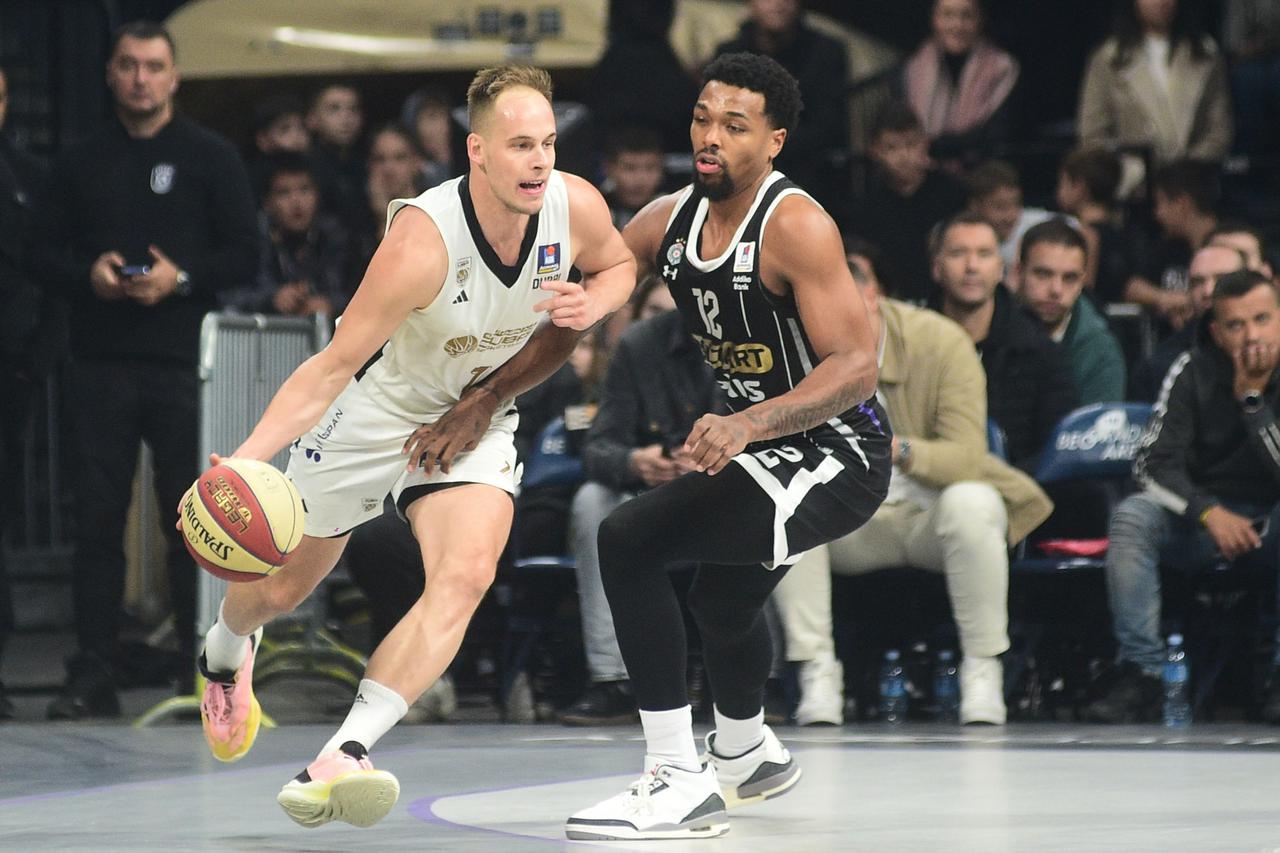 Beograd: Košarkaši Dubaija, koje vodi Jurica Golemac, poraženi u 8. kolu ABA lige od Partizana 82:61