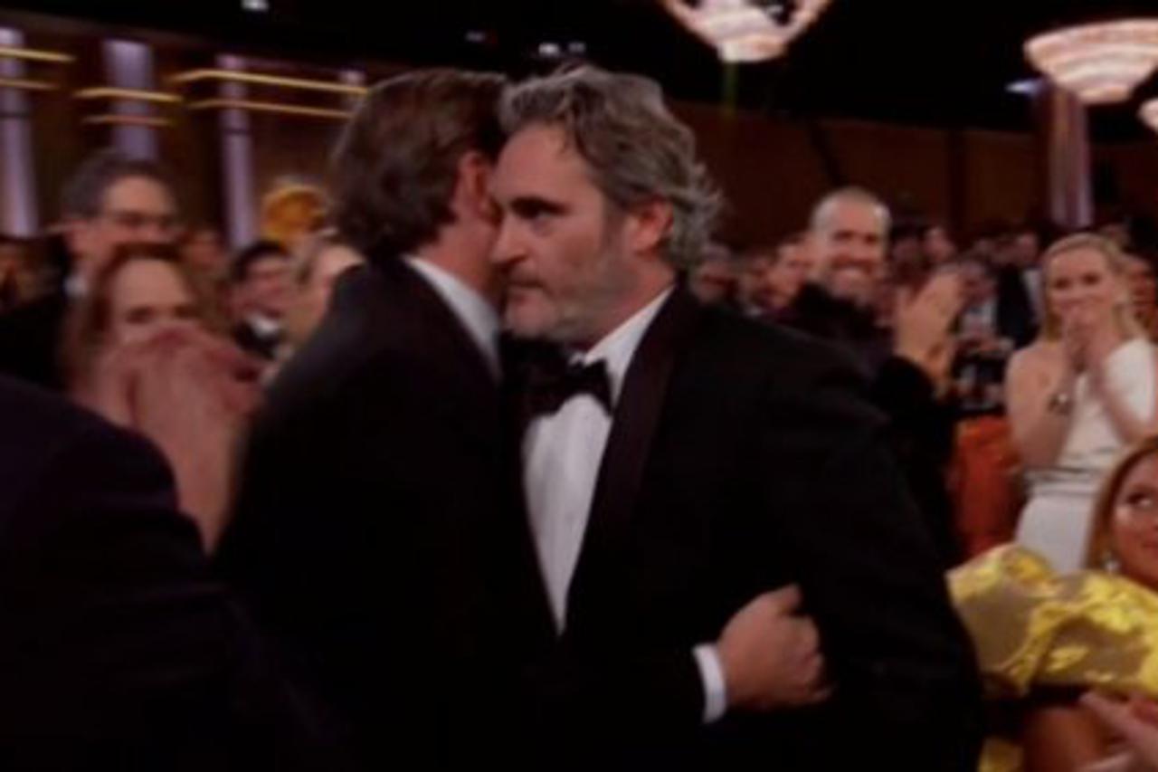 Joaquin Phoenix na dodjeli Zlatnog globusa