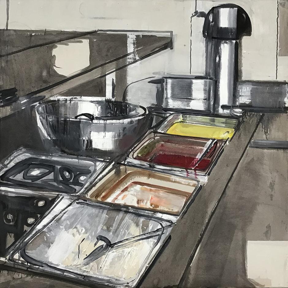 Izložba "Slika iz pozadine" Matka Vekića