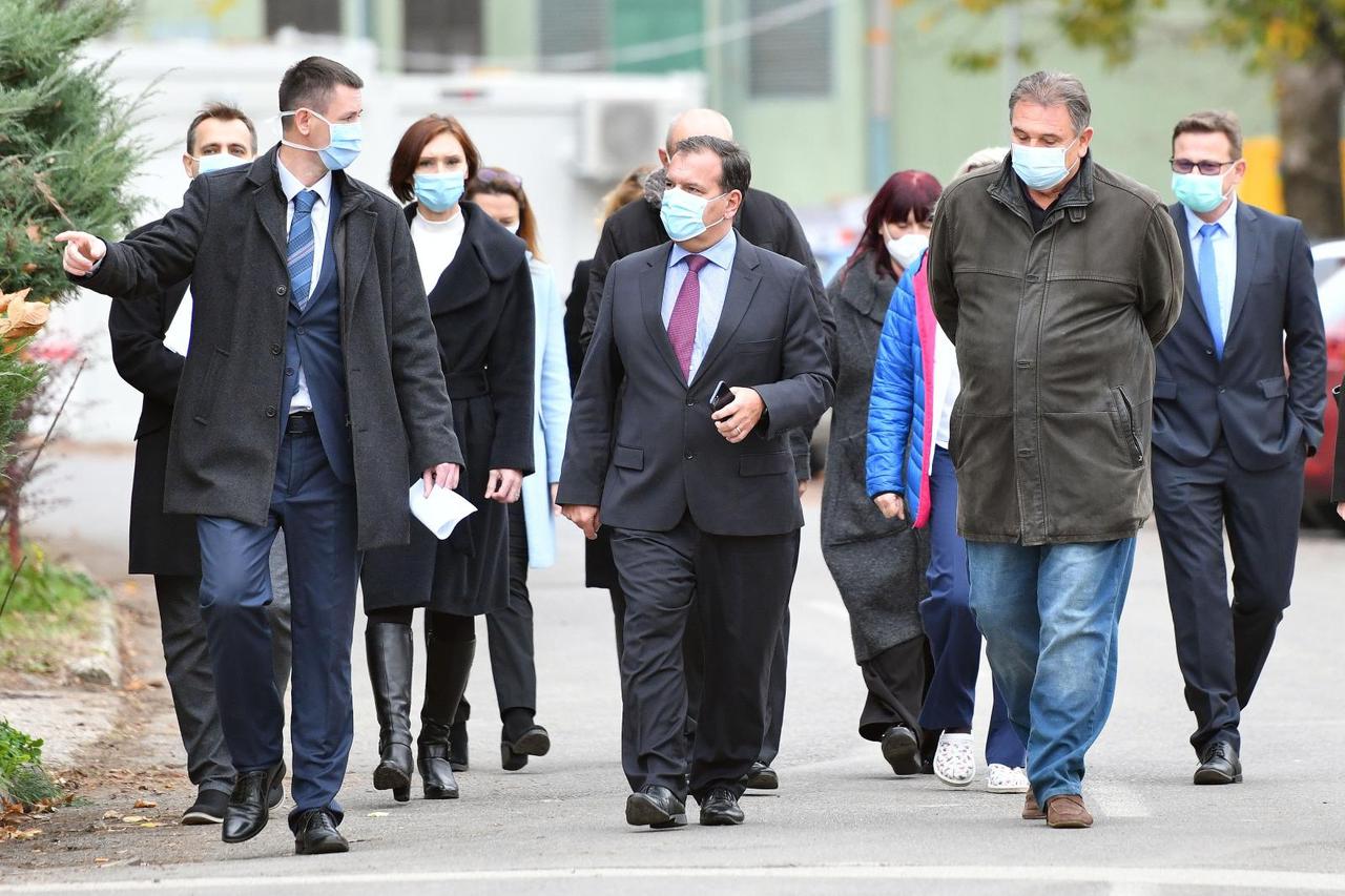 Varaždin: Ministar zdravstva Vili Beroš u posjeti Opće bolnice