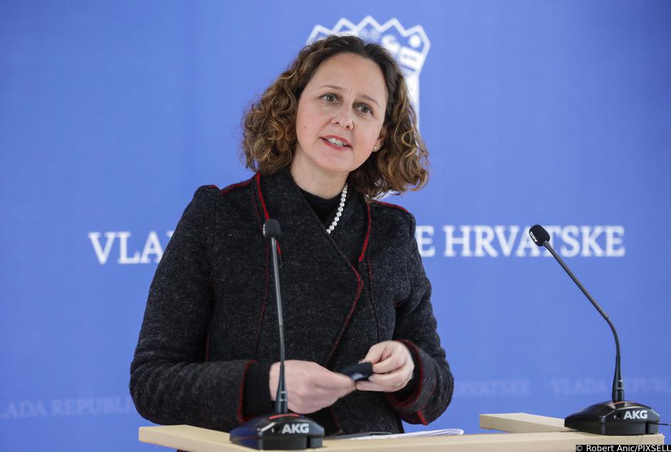 Zagreb: Nina Obuljen Koržinek obratila se medijima nakon sjednice Nacionalnog vijeća