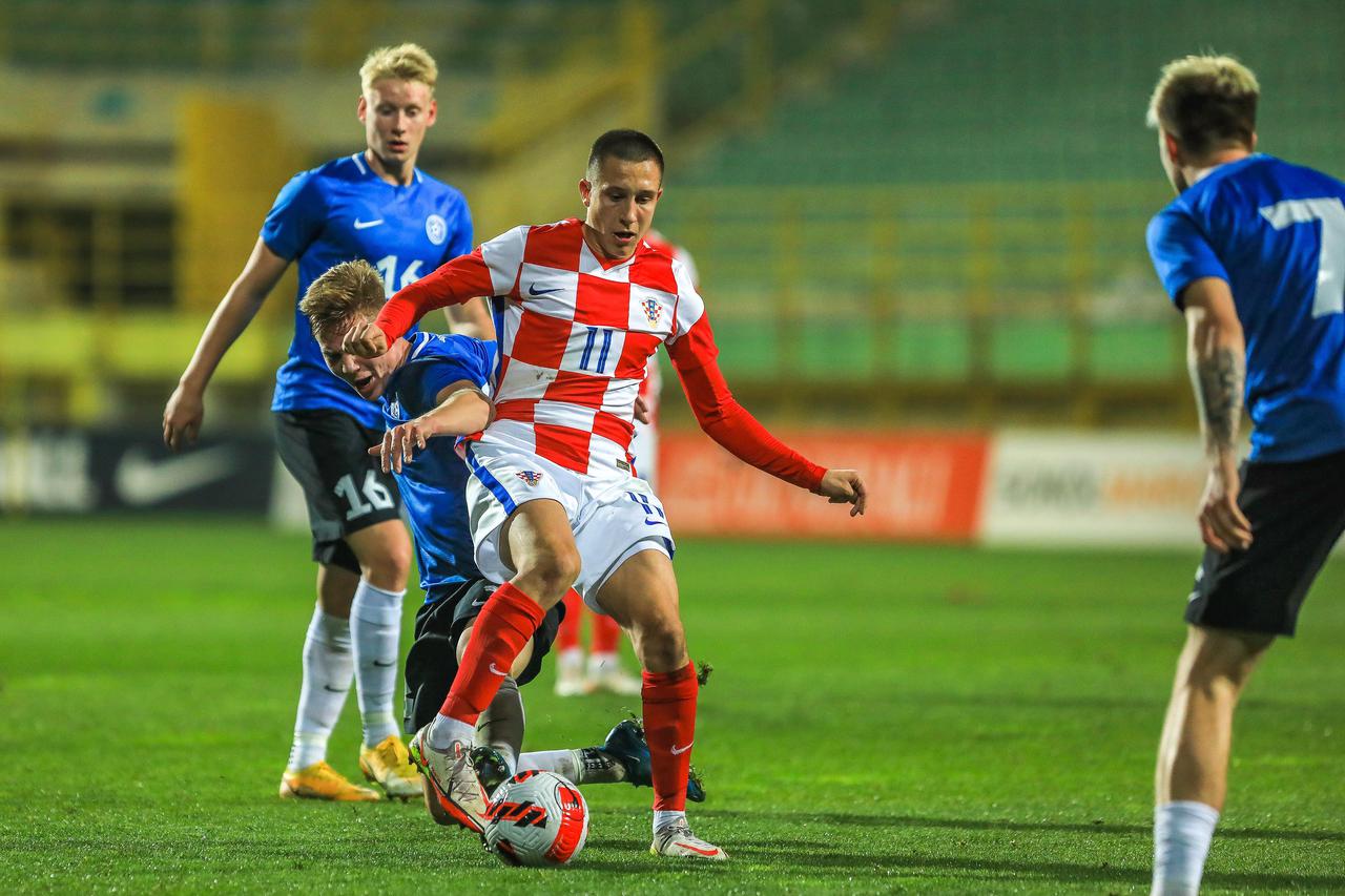 Susret mladih reprezentacija Hrvatske i Estonije u kvalifikacijama za Europsko prvesntvo