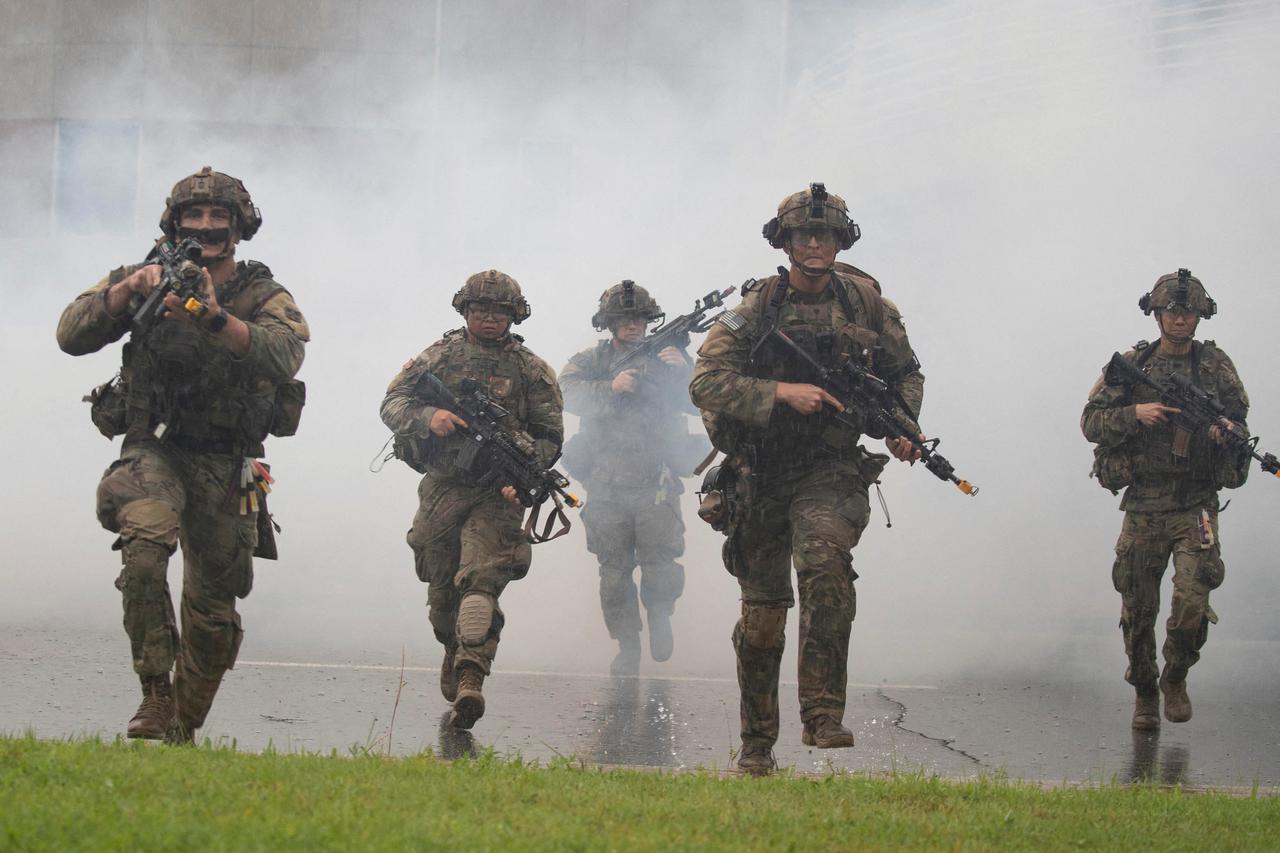 FILE PHOTO: South Korea and USA Ulchi Freedom Shield (UFS) exercises in Paju