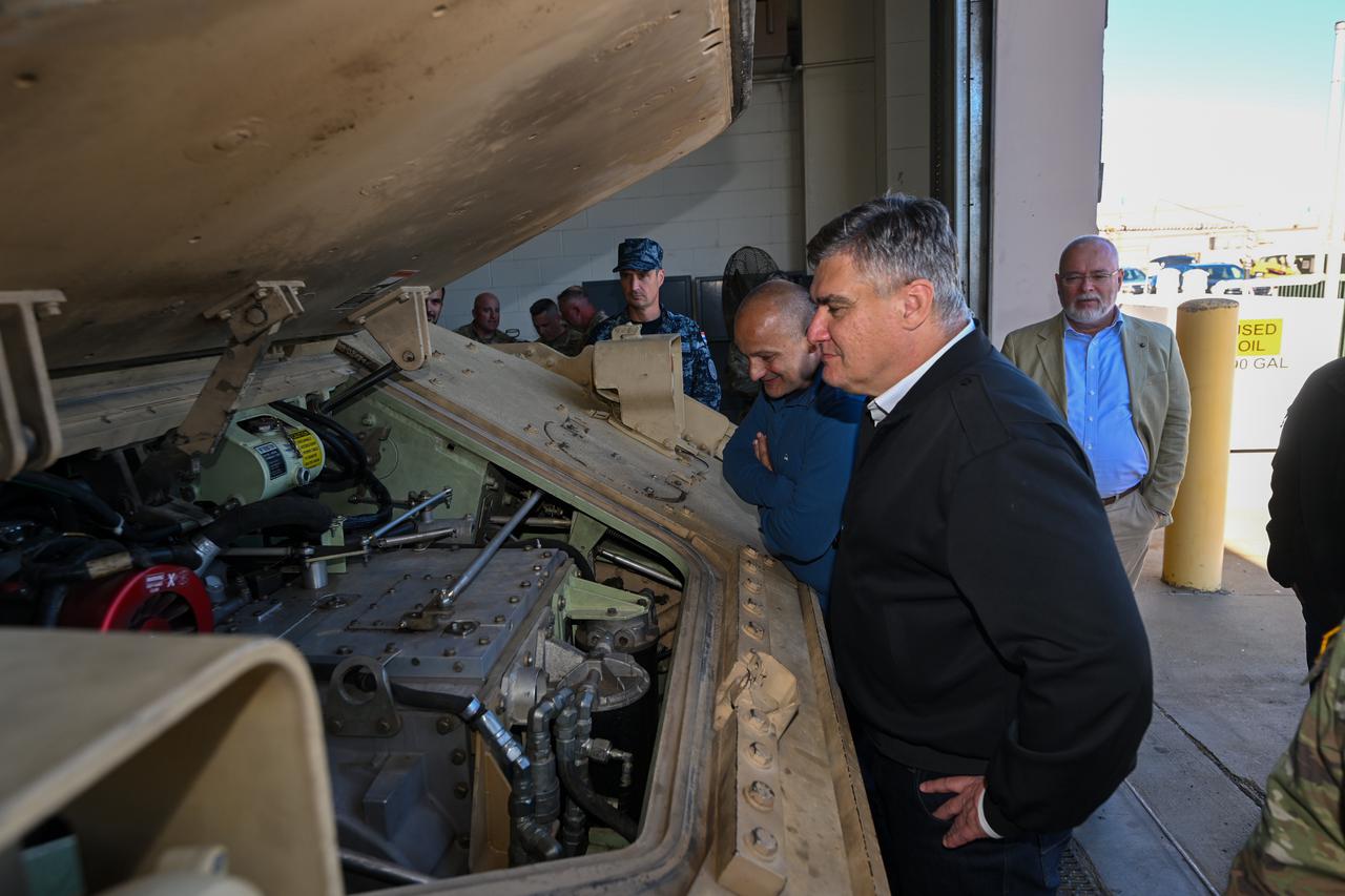 Zoran Milanović obišao postrojbe Nacionalne garde Minnesote u kampu Ripley