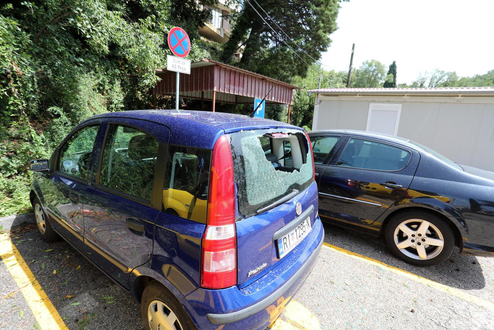 I na Krku je pala tuča pa i tamo ima štete