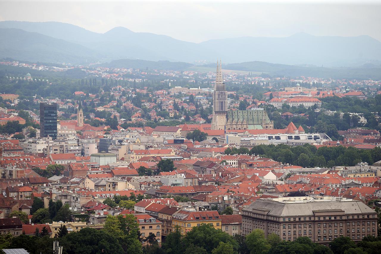 Poslovni prostor na najvišim katovima zagrebačkih nebodera