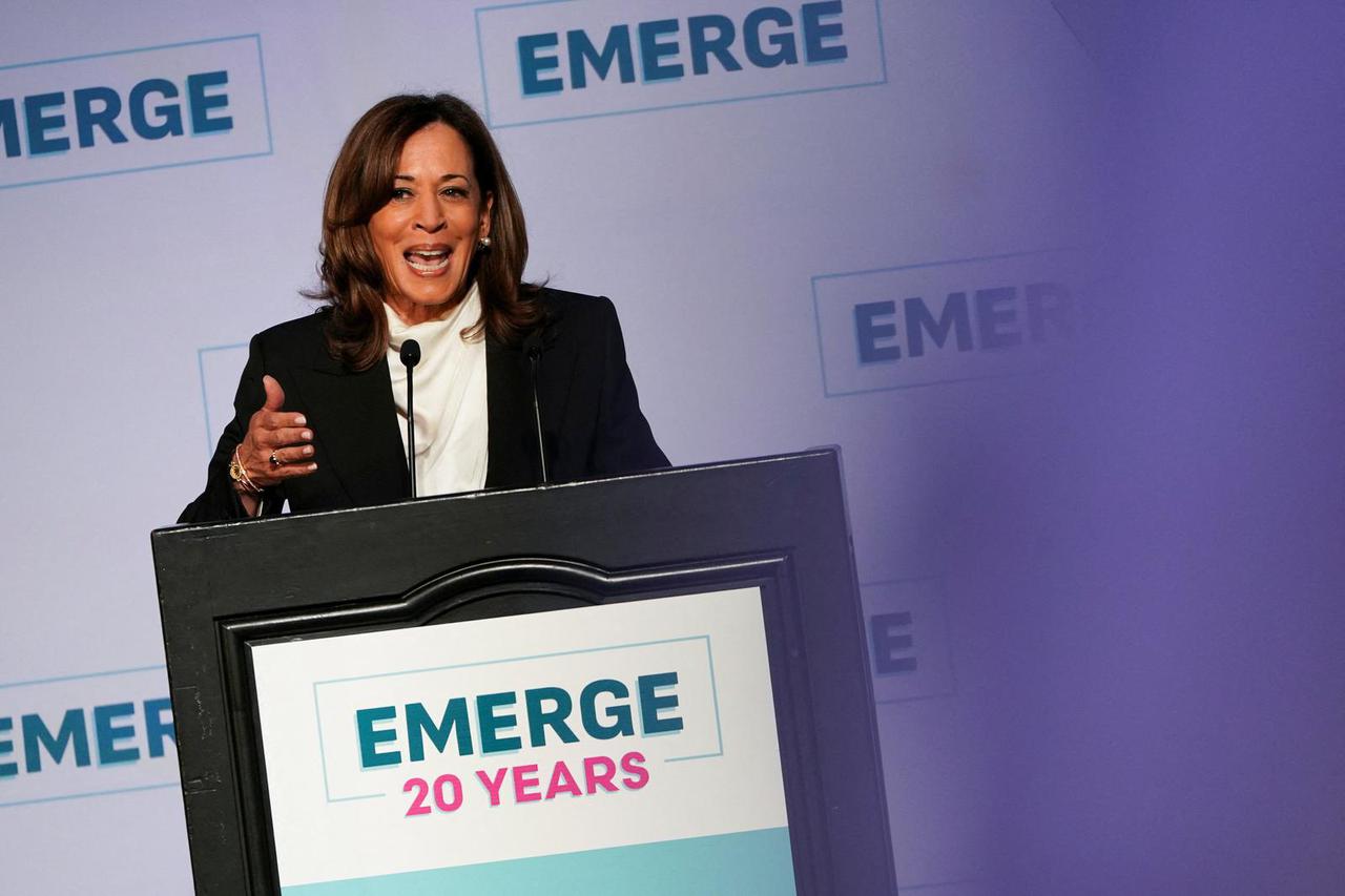 Former U.S. Vice President Kamala Harris attends gala in San Francisco