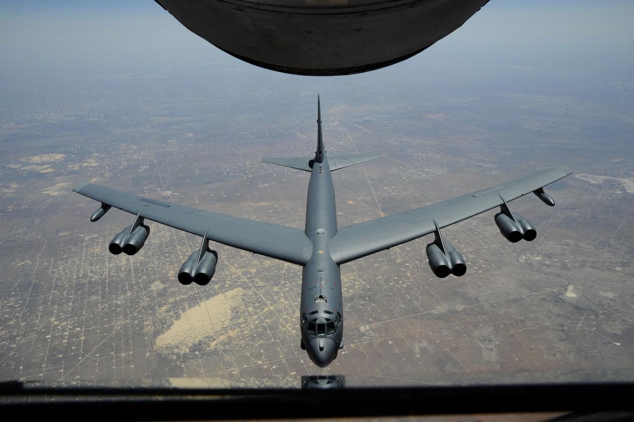 US Flies B-52 Bombers To The Middle East