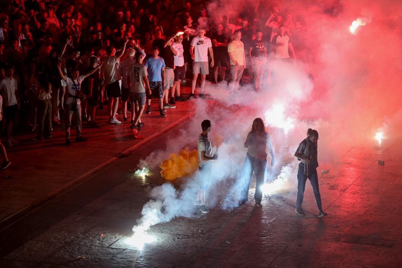 Zadar: Doček košarkaša Zadra nakon osvajanja naslova prvaka Hrvatske