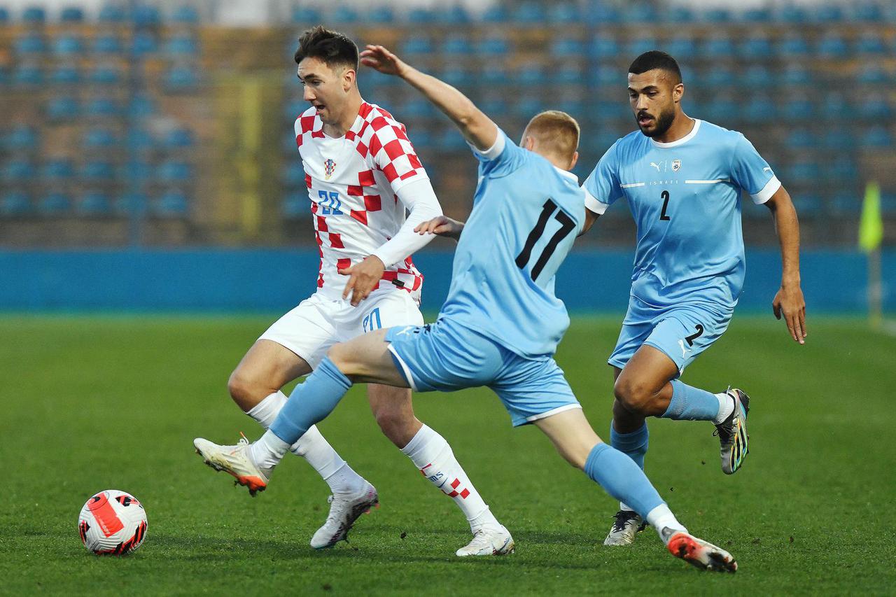 Varaždin: Prijateljska utakmica U-21 reprezentacija, Hrvatska - Izrael
