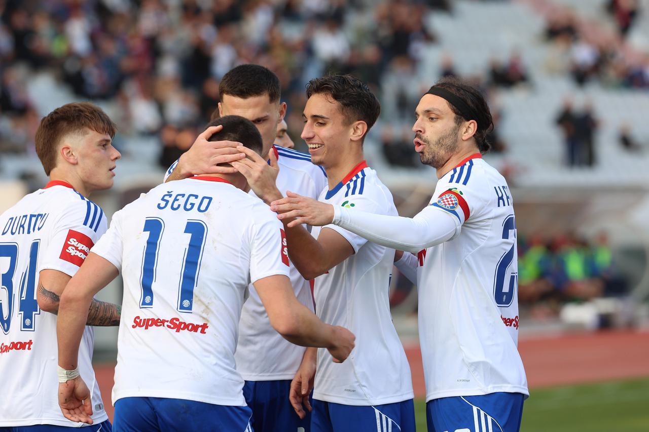 Hajduk i Vukovar sastali se u 18. kolu SuperSport HNL-a