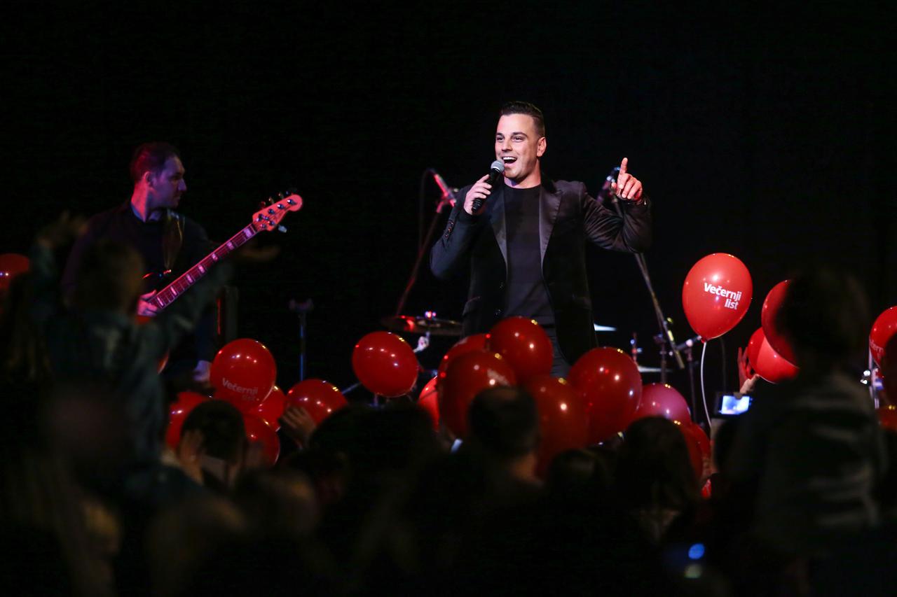 Koprivnica: Ivan Zak nastupao na dječjem dočeku Nove godine