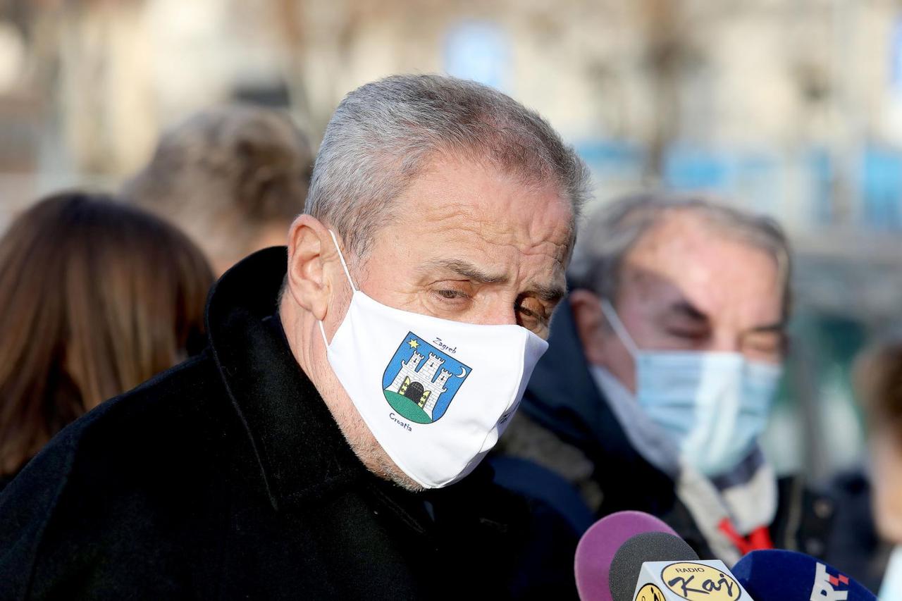 Zagreb: Bandić sa suradnicim obišao radove na izgradnji Spomenika žrtvama Holokausta